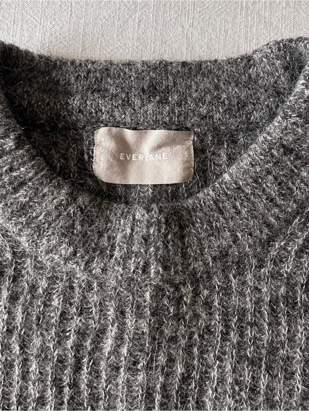 Everlane Alpaca Ribbed Sweater - Picture 3 of 4